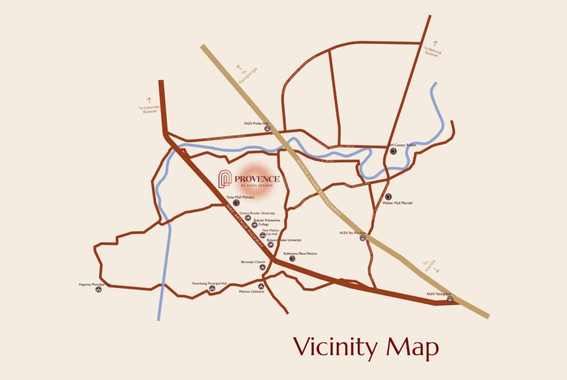 Provence - Vicinity Map