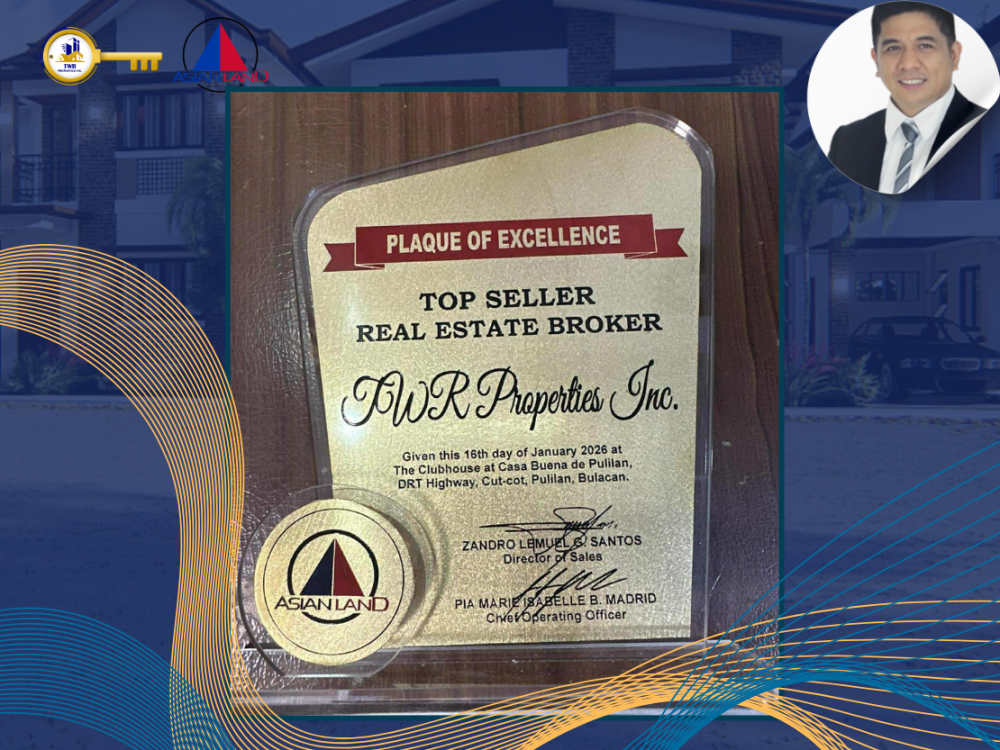 01_TWR_Plaque of Excellence_Top Seller_Broker_01.2026